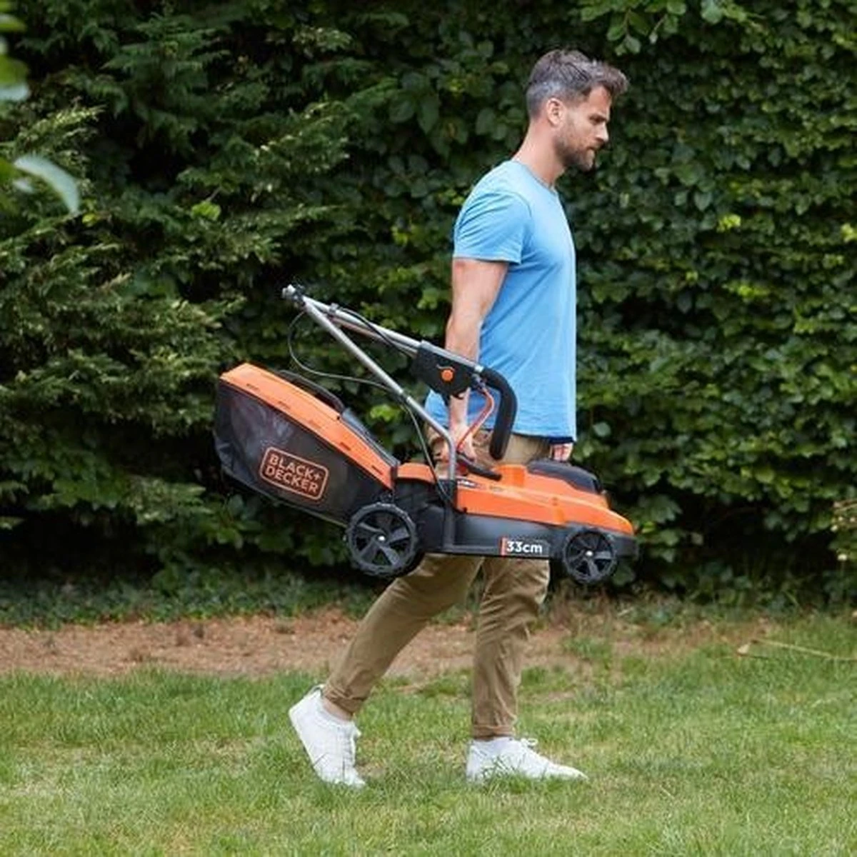 Black & Decker BLACK+DECKER BCMW3318N-XJ Grasmaaier - 18V - 33cm - Excl. Accu & Lader - Image 13