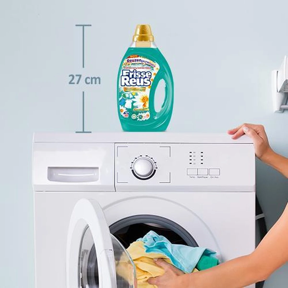 Frisse Reus Lotus Amandel Gel Vloeibaar Wasmiddel - Witte Was - Voordeelverpakking - 120 Wasbeurten - Image 15