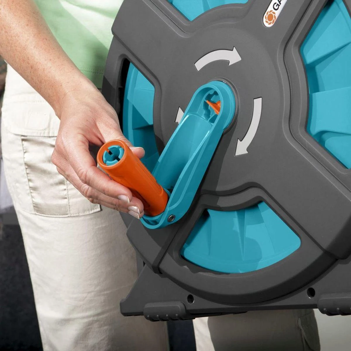 GARDENA - Classic Slangenbox - Compleet Slanghouder - 15 Meter Slang - Image 2