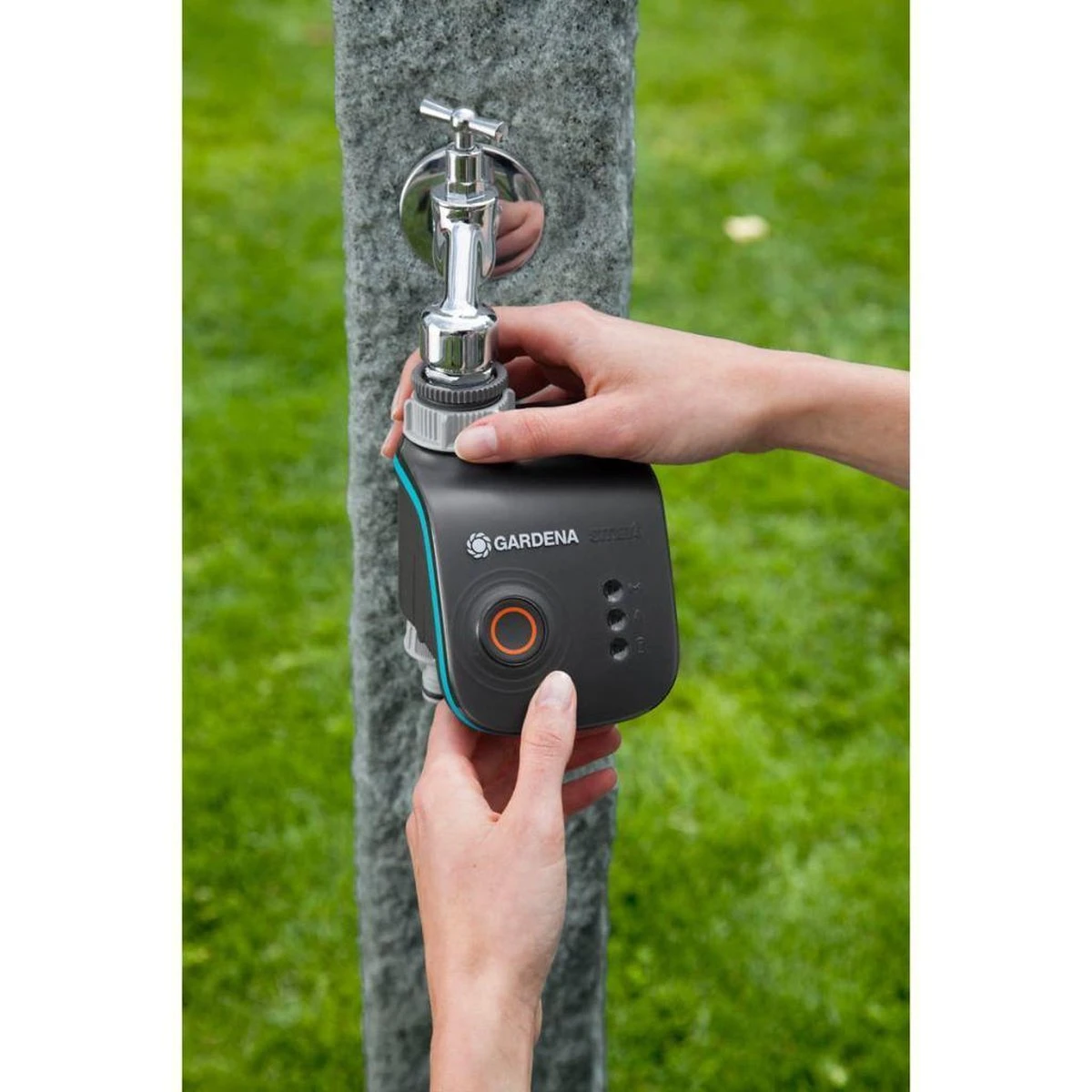 GARDENA - Smart Water Control Set Besproeiingscomputer - 1min Tot 10u - 6 Besproeiingen Per Dag - Image 2