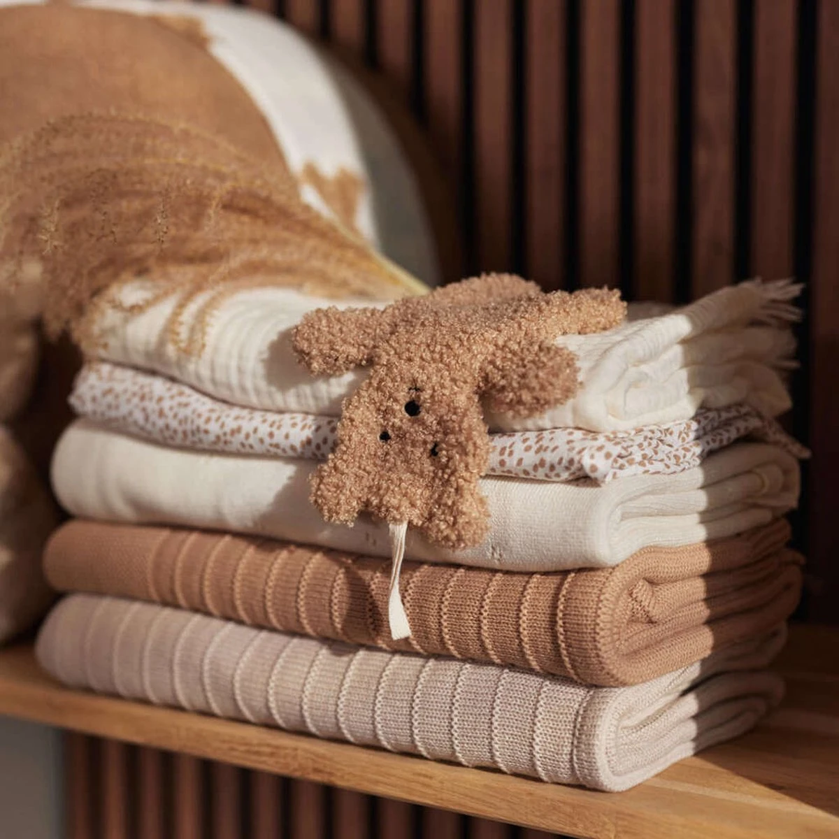 Jollein Speendoekje Teddy Bear - Biscuit - Image 6