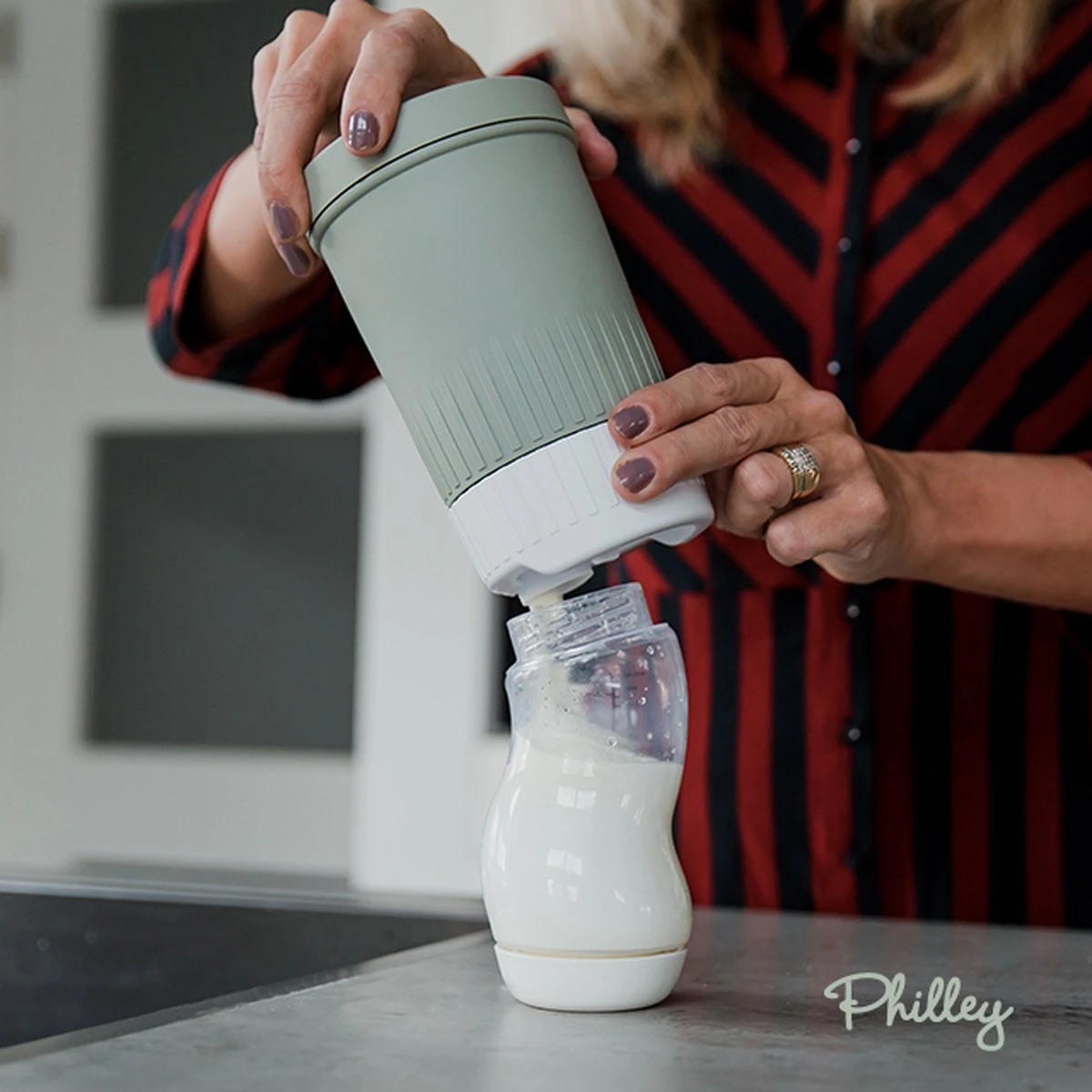 Philley Melkpoederbus - Groen - Image 3