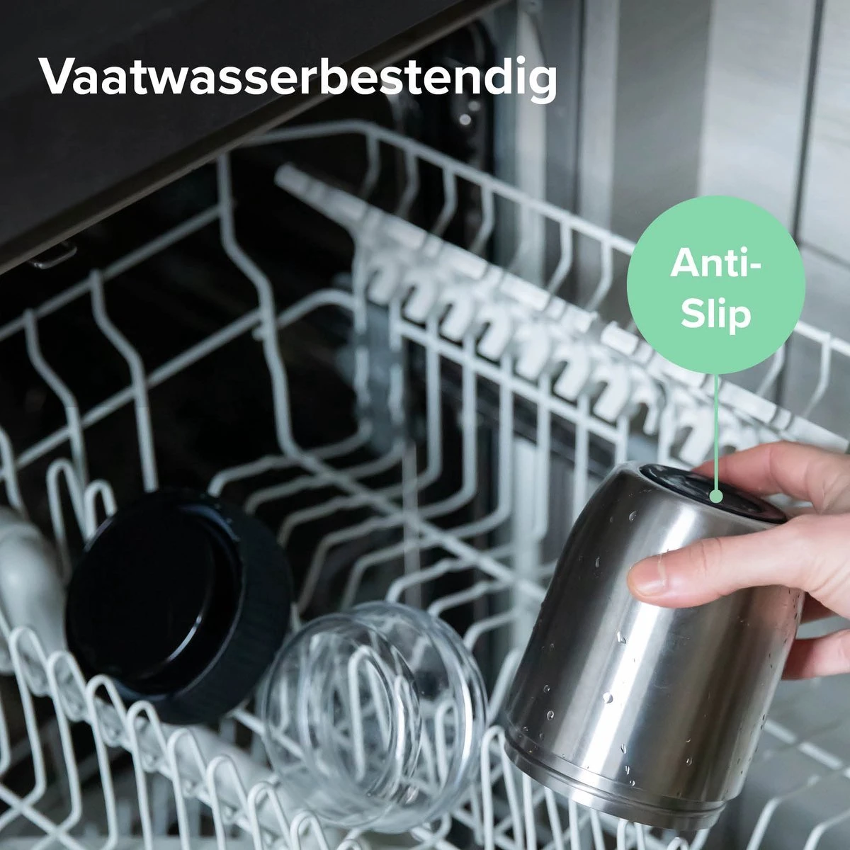 Coninx Thermos Lunchbox - Muesli Beker To Go - Isoleer Lunchpot - Yoghurtbeker To Go - Mueslibeker 840ml (600ml+240ml) - RVS - Image 11