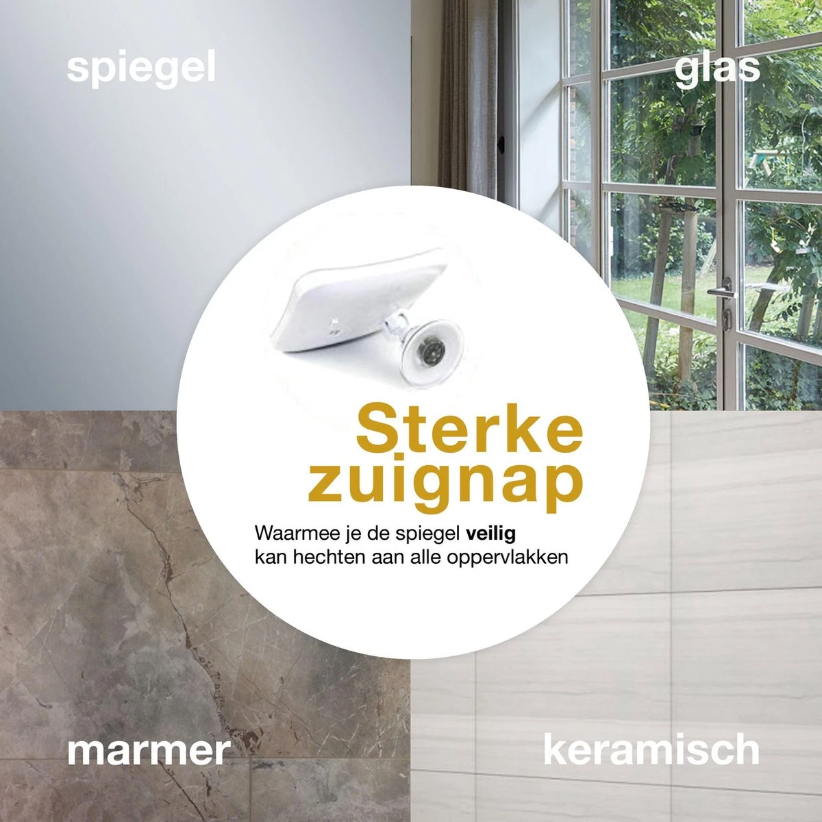 Melodii ML10X - Make Up Spiegel Met LED Verlichting - Scheerspiegel - 10x Vergroting - Met Tru-Daylight Verlichting - Voor Hem En Voor Haar - Image 3