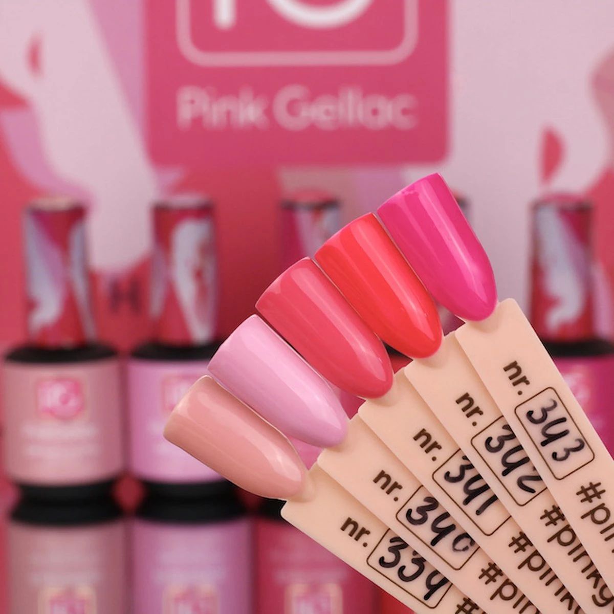 Pink Gellac - Ruby Pink - Gellak - Vegan - Roze - Glanzend - 15ml - Image 4