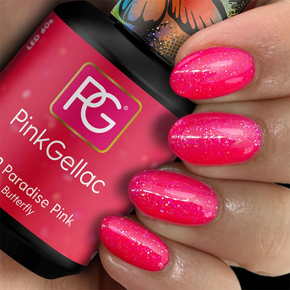 Pink Gellac - Paradise Pink - Gellak - Vegan - Roze - Glanzend - 15ml - Image 11