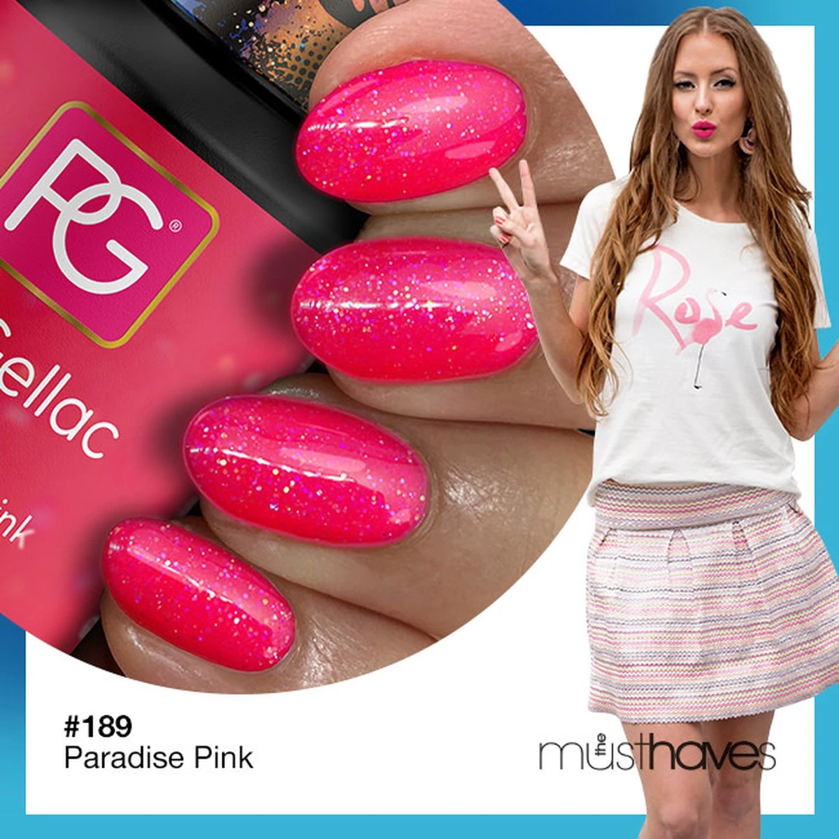 Pink Gellac - Paradise Pink - Gellak - Vegan - Roze - Glanzend - 15ml - Image 12