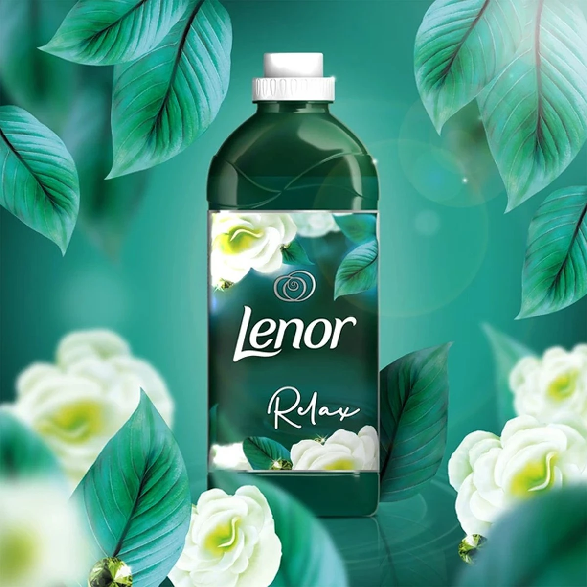 Lenor - Emerald & Lotus Flower - Wasverzachter - 2160ml - 72 Wasbeurten - Image 2