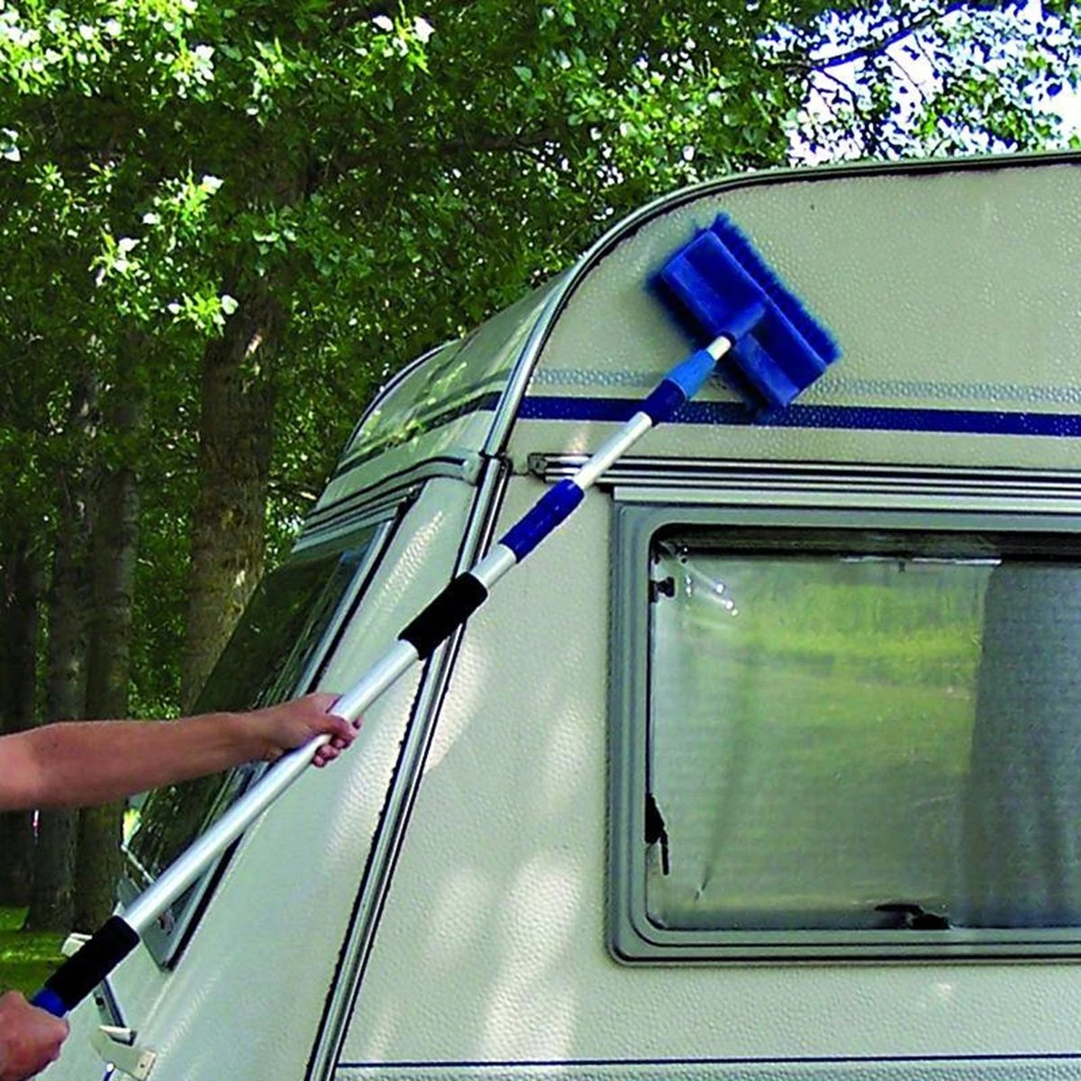 PROPLUS Pro Plus Wasborstel - Heavy Duty - Telescopische Steel - Uitschuifbaar Tot 3 Meter - Image 8