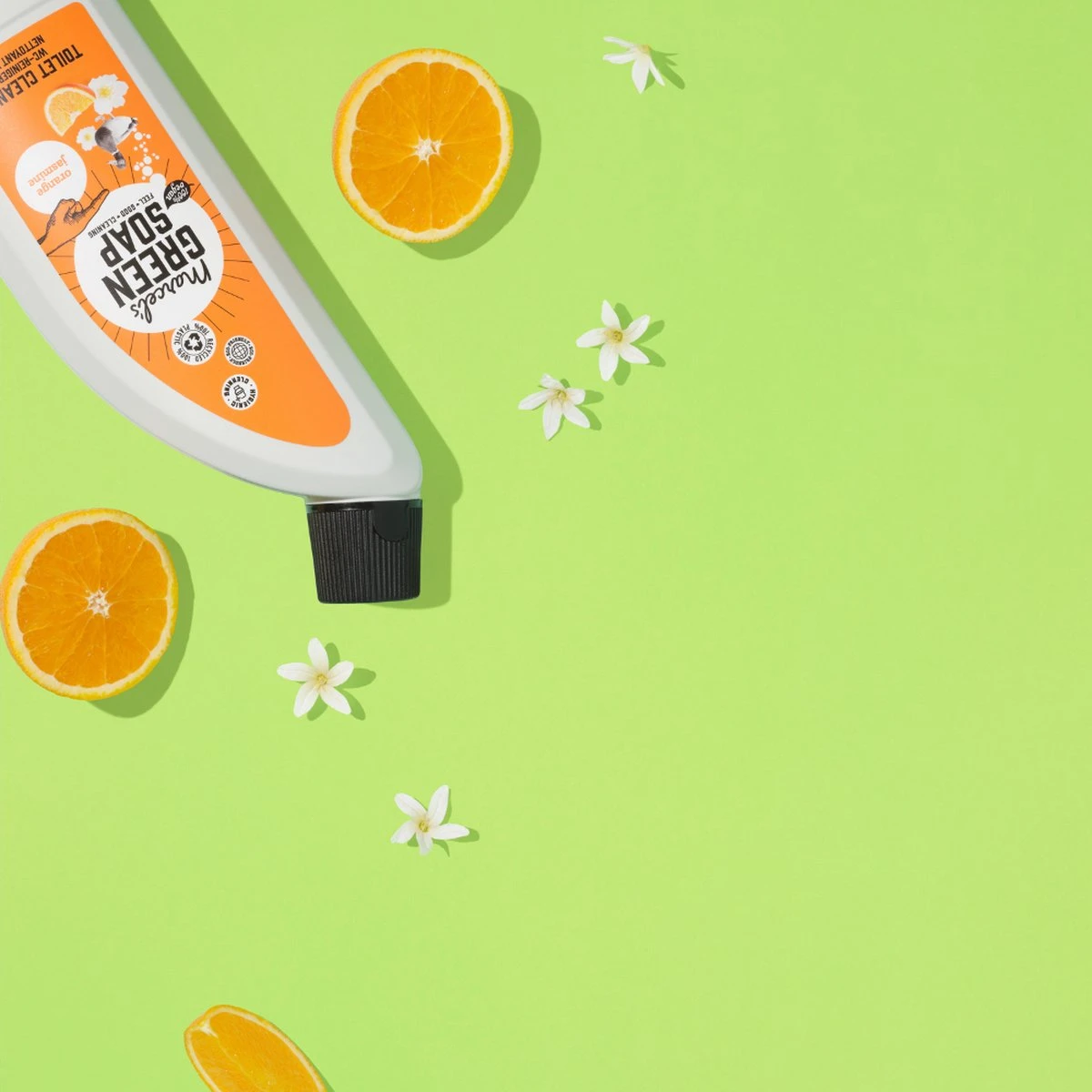 Marcel's Green Soap Toiletreiniger Sinaasappel & Jasmijn - 6 X 750 Ml - Image 3