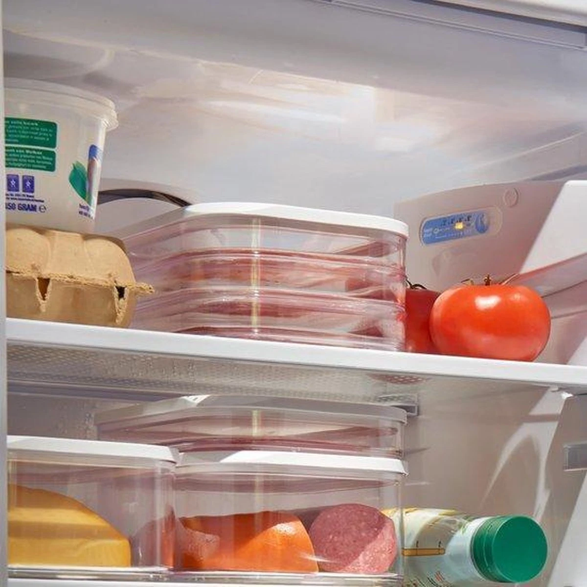 Mepal Modula Vleeswarendoos 3 Laags- Koelkast - Doorkijkvenster - Image 2