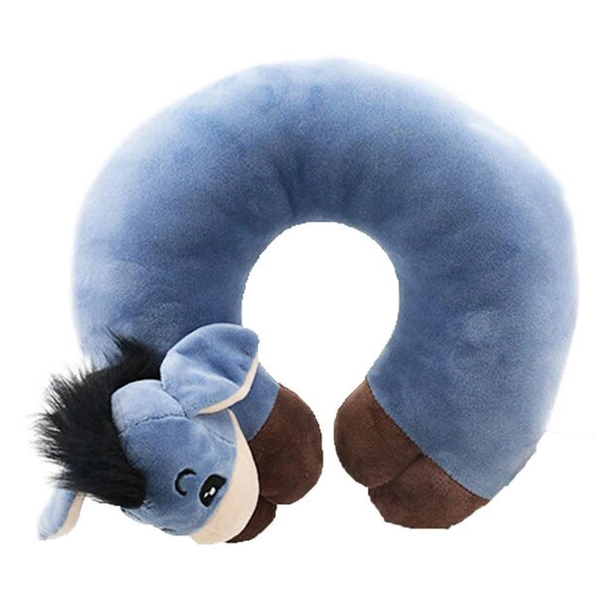 Jongens Koffer Hand Bagage Koffer En Step In 1 - Blauw - 21 Liter - 40x20x25 Cm Incl. Nekkussen Vliegtuig - Image 2