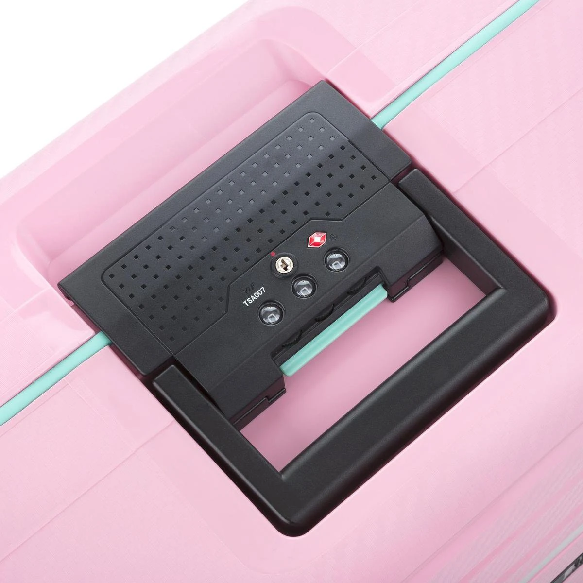 CarryOn Steward TSA Reiskoffer - 65cm Trolley Met Kliksloten - Dubbele Wielen - Roze - Image 8