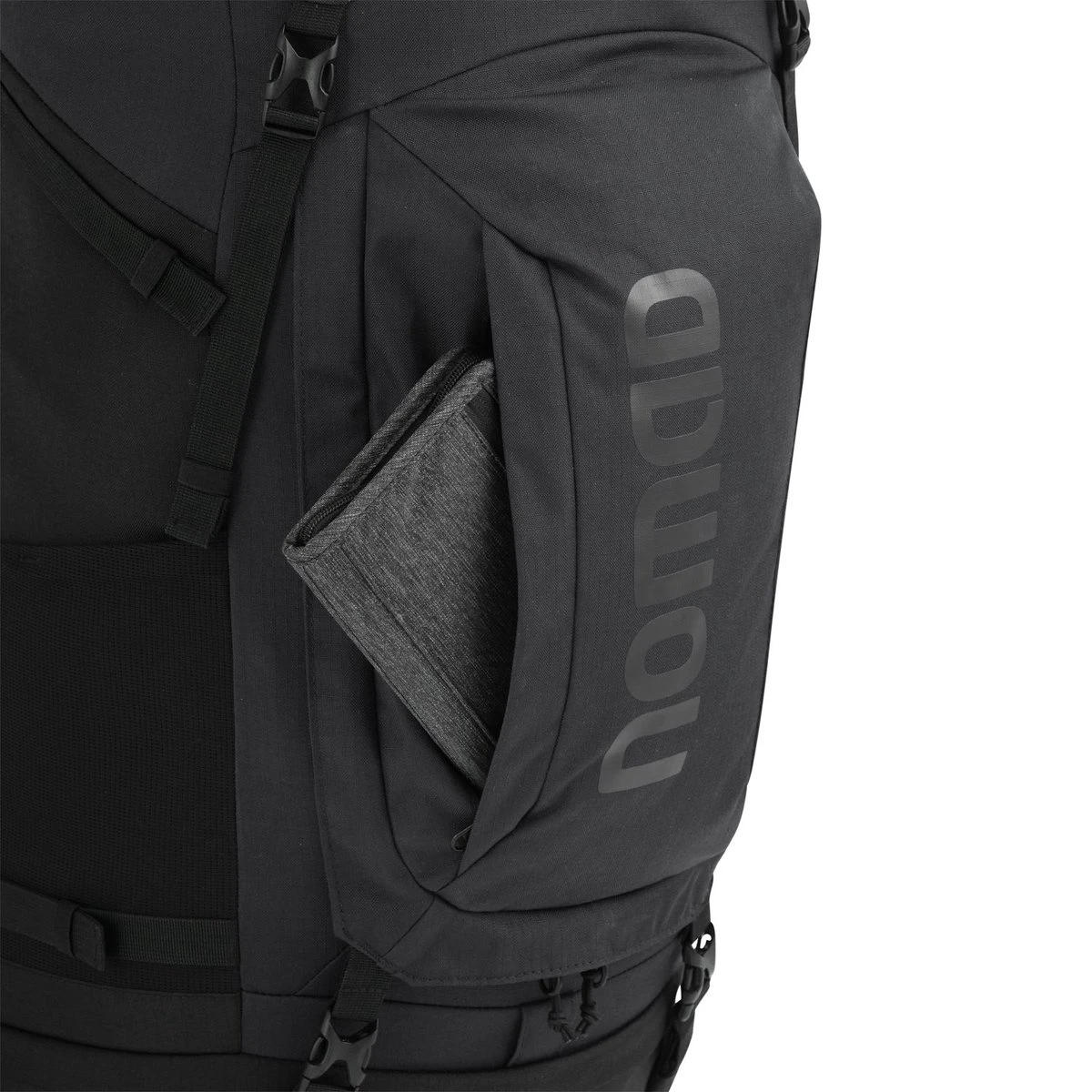 NOMAD® Batura 55 Liter Zwart | Premium Backpack Heren & Dames | Rugzak Incl Flightbag / Hoes - Image 10