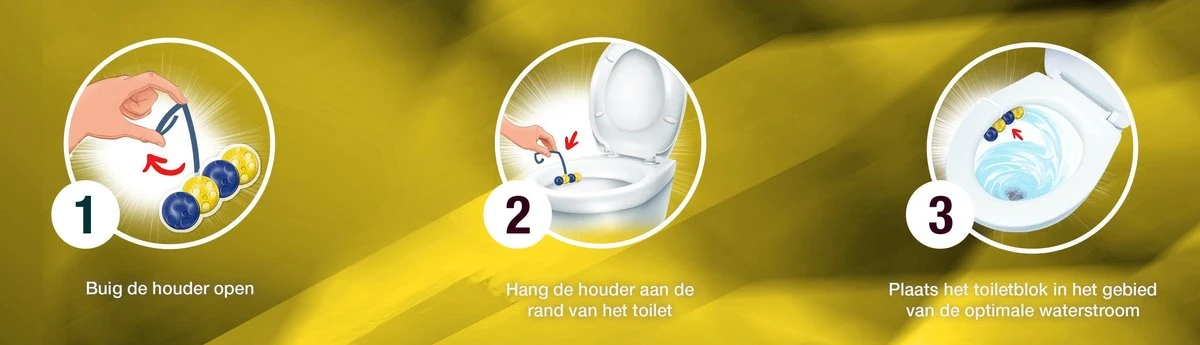 Witte Reus Kracht Actief Toiletblok - Citrus - WC Blokjes Voordeelverpakking - 10 Stuks - Image 6