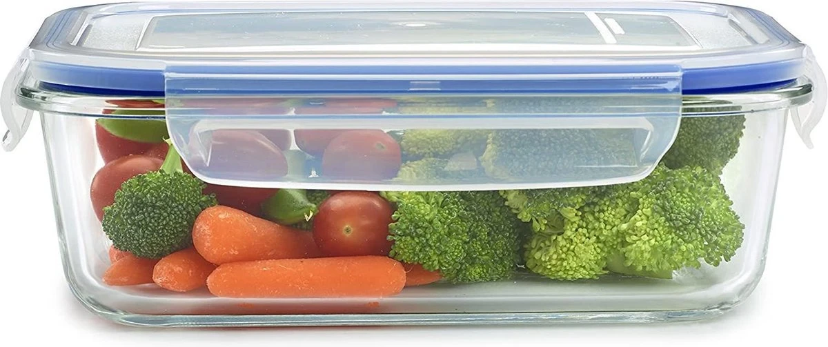 VMCA Glazen Vershoudbakjes Voor Vriezer Oven En Magnetron - 9 Bakjes - Image 8