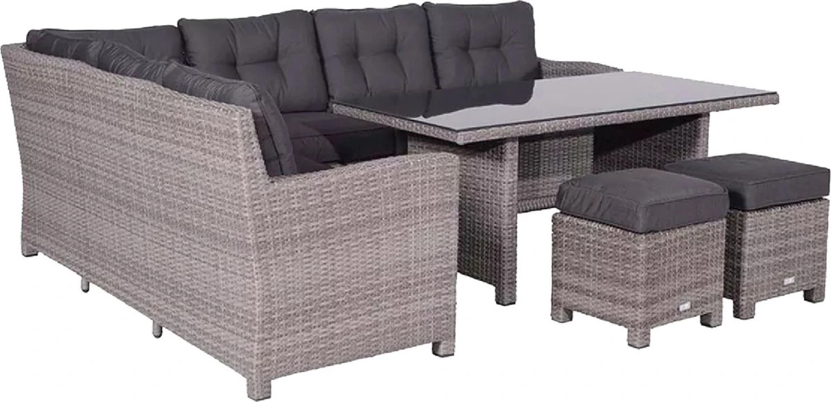 Garden Impressions Jaru Lounge Dining Set - Extra Luxe Kussens - Image 16