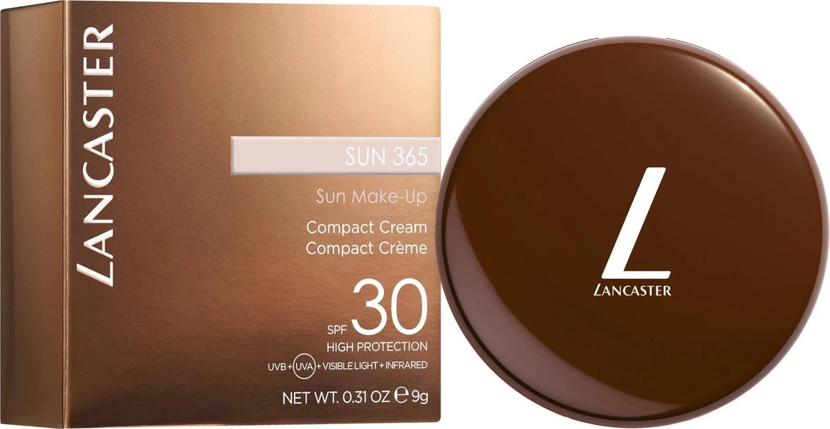 Lancaster Sun 365 Compact Bronzing Creme SPF 30 - 03 Golden Glow - 10 G - Image 3