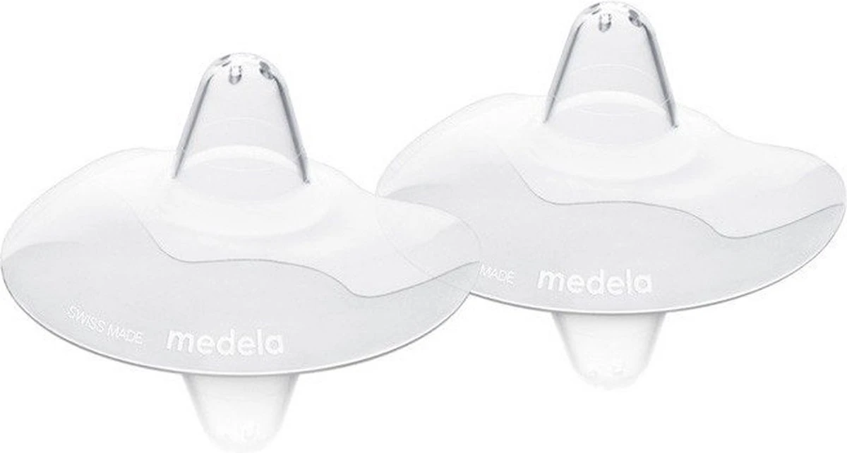 Medela Tepelhoedje Beschermen Je Tepels En Helpen Het Aanleggen Vergemakkelijken Als Dit Niet Goed Lukt Of Pijnlijk Is - Maat M - 20 Mm - 2 Stuks - Image 2