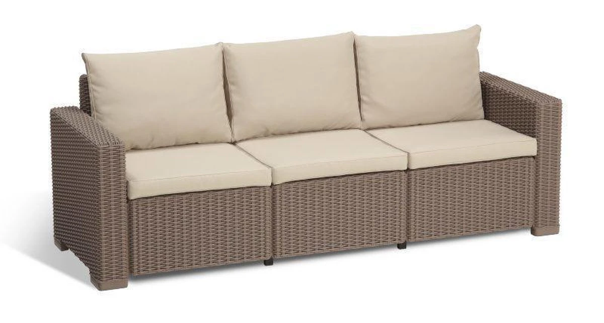 Allibert California Loungeset - 5 Personen - Cappuccino - Image 18