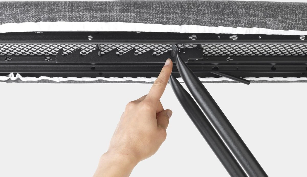 Brabantia Strijkplank B - Met Strijkijzerhouder - 124x38 Cm - Denim Blue - Image 7