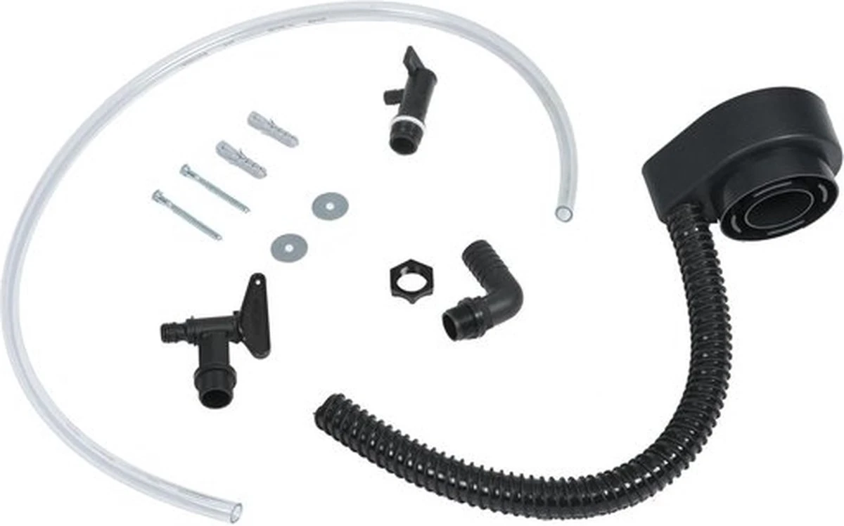 Nature - Regentank - 276L - H134,5 X 58,5 X 39,5cm - Antraciet - Muurmodel - Image 2