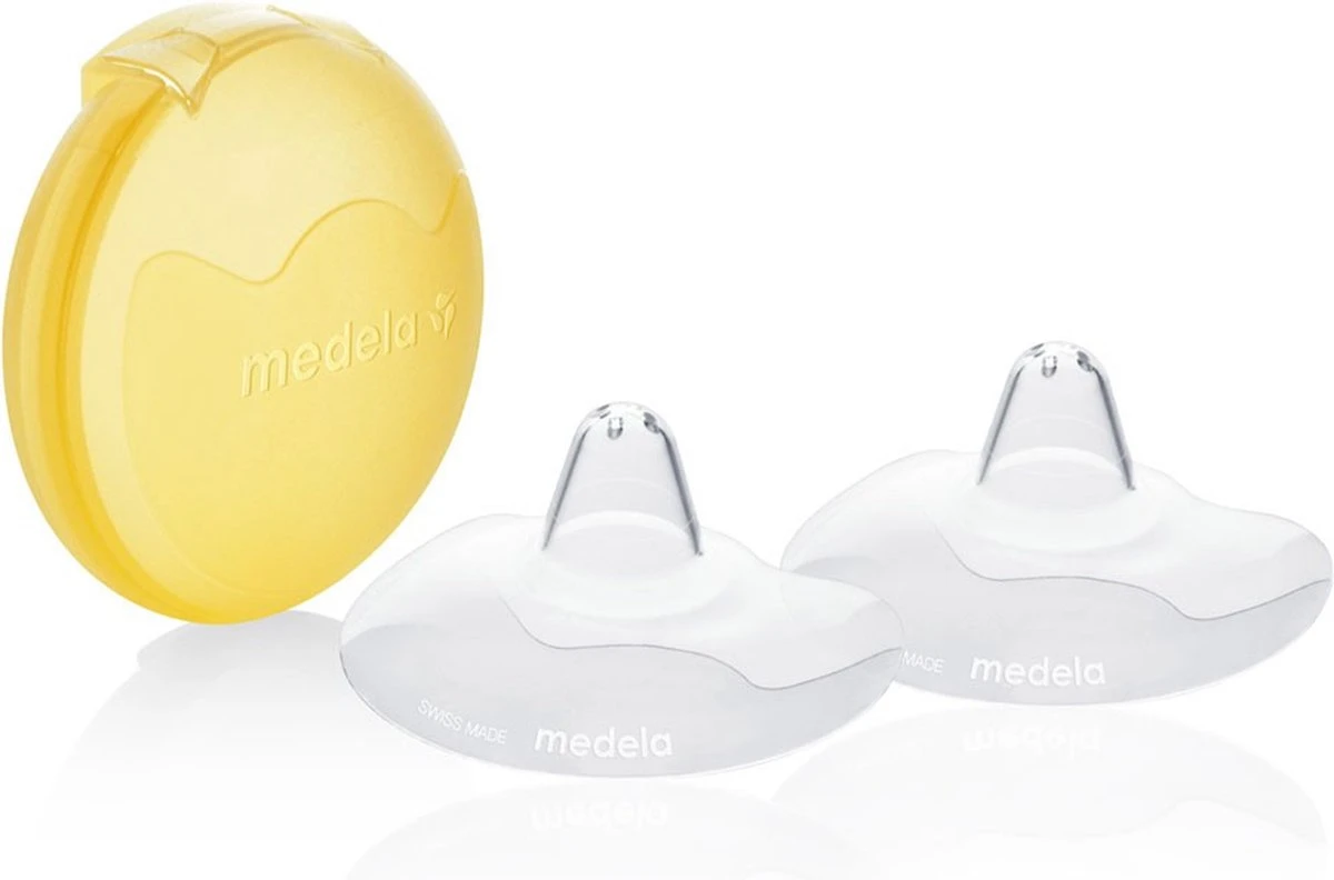 Medela Tepelhoedje Beschermen Je Tepels En Helpen Het Aanleggen Vergemakkelijken Als Dit Niet Goed Lukt Of Pijnlijk Is - Maat M - 20 Mm - 2 Stuks - Image 8