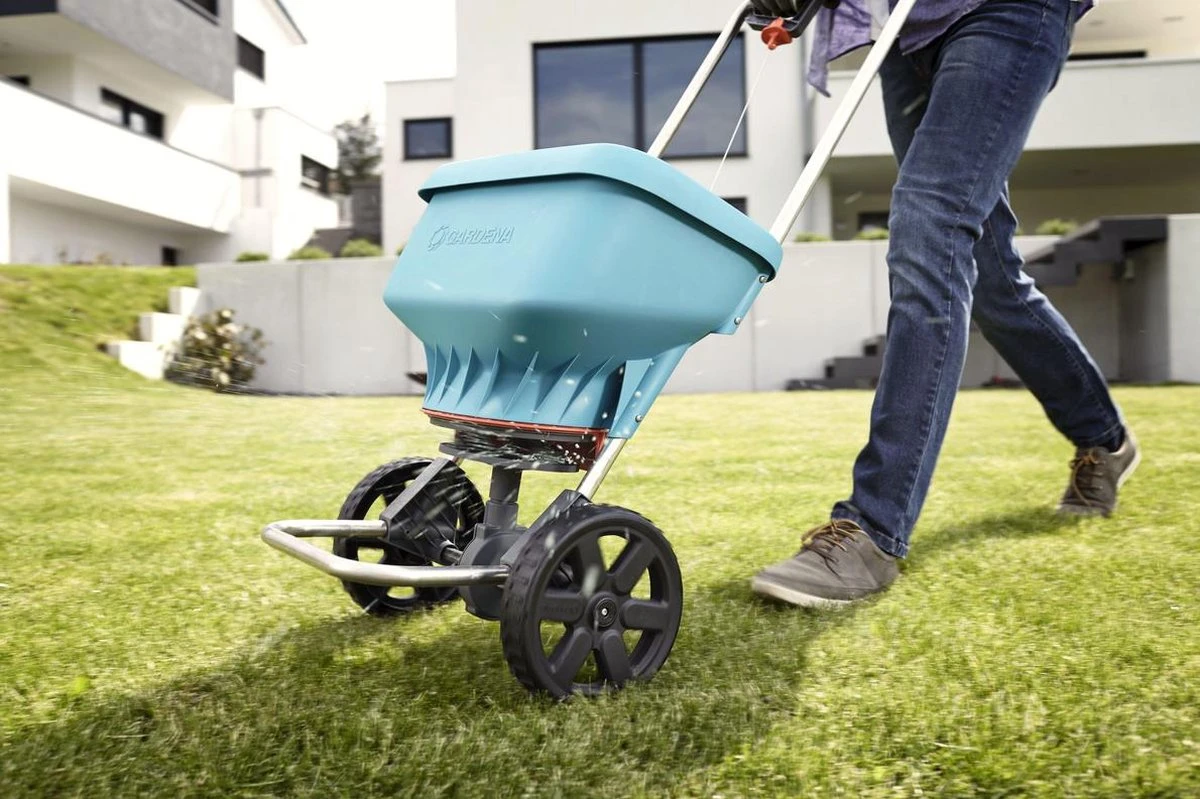 GARDENA Strooiwagen XL Strooikar - 800m2 - 18 Liter - Image 3