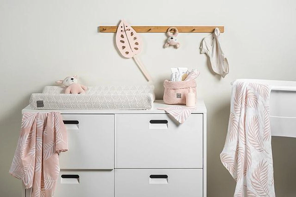 Jollein Baby Hydrofiel Washandje Nature - Pale Pink - 3 Stuks - Image 4