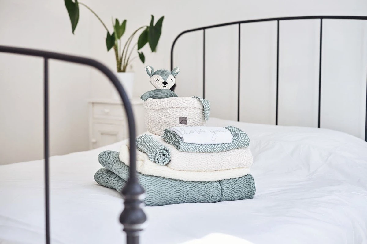 Jollein Hydrofiel Multidoek Spot 70x70cm - Caramel - 3 Stuks - Image 14