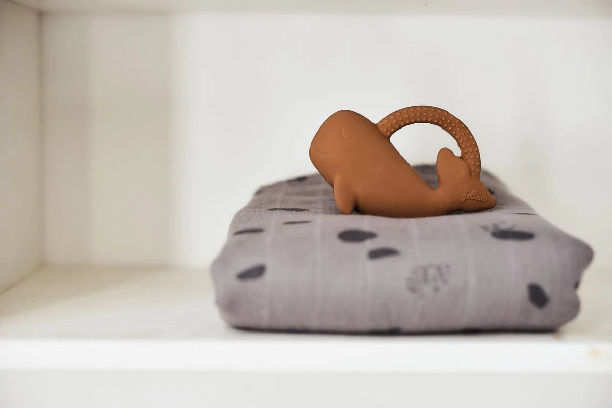 Jollein Hydrofiel Multidoek Spot 70x70cm - Caramel - 3 Stuks - Image 15