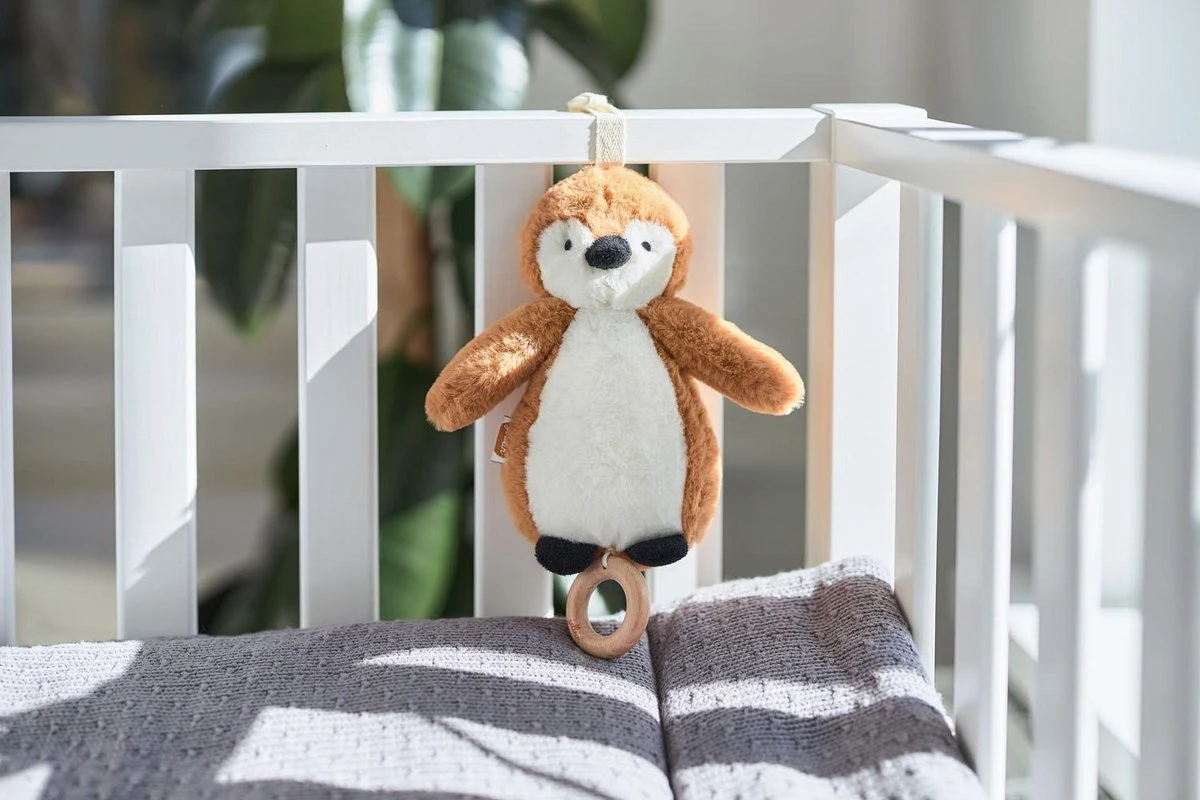 Jollein Boxkleed Bliss Knit 75x95cm - Storm Grey - Image 4