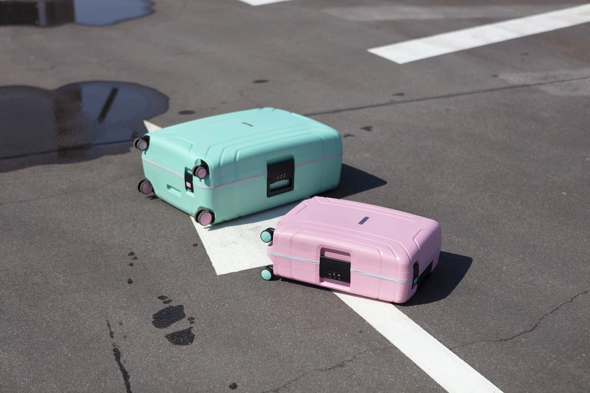 CarryOn Steward TSA Reiskoffer - 65cm Trolley Met Kliksloten - Dubbele Wielen - Roze - Image 11