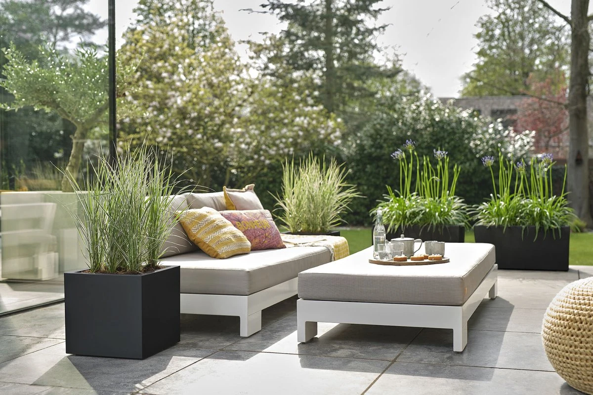 Elho Vivo Next Vierkant 40 - Plantenbak Voor Binnen & Buiten - Ø 39.0 X H 37.9 Cm - Zwart/Living Black - Image 5