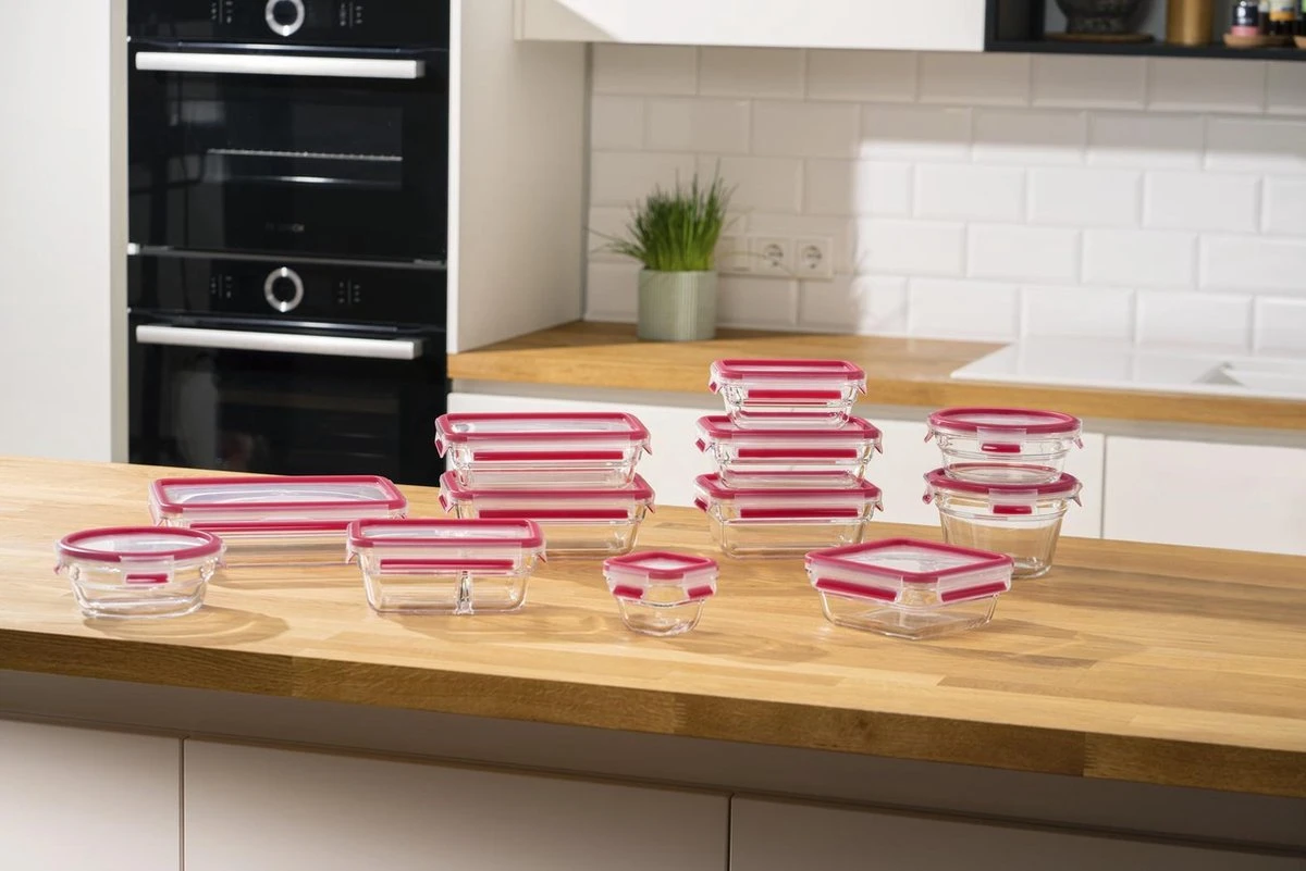 Tefal MasterSeal Glass - 3 X 450 Ml - Rechthoekig - Image 5