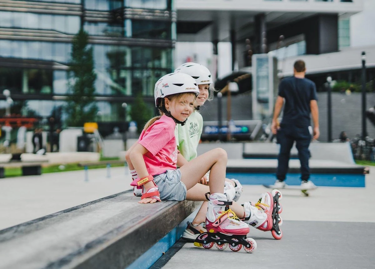 Nijdam Inline Skates Verstelbaar - 38-42 - Fruity Fro-yo - Roze/Wit - Image 8