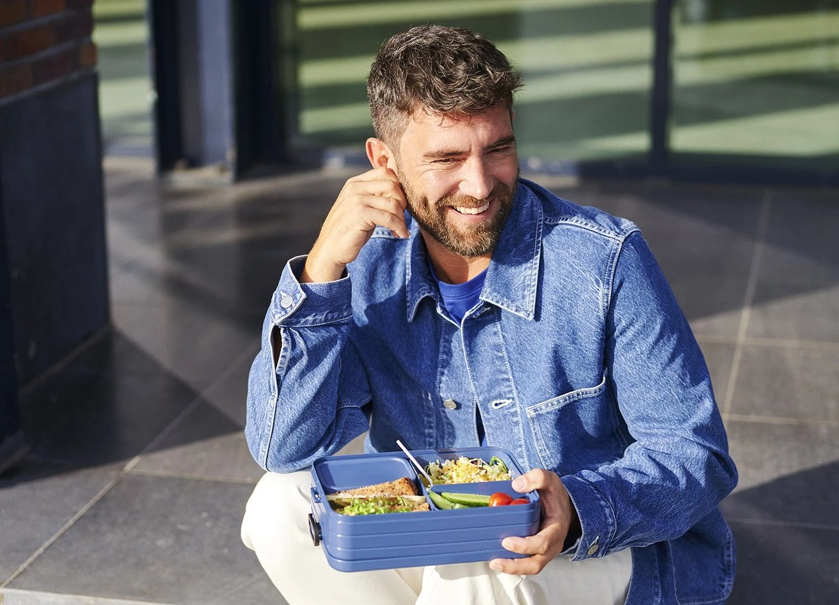 Mepal – Bento Lunchbox Take A Break Large- Inclusief Bento Box – Nordic Denim – Lunchbox Voor Volwassenen - Image 3