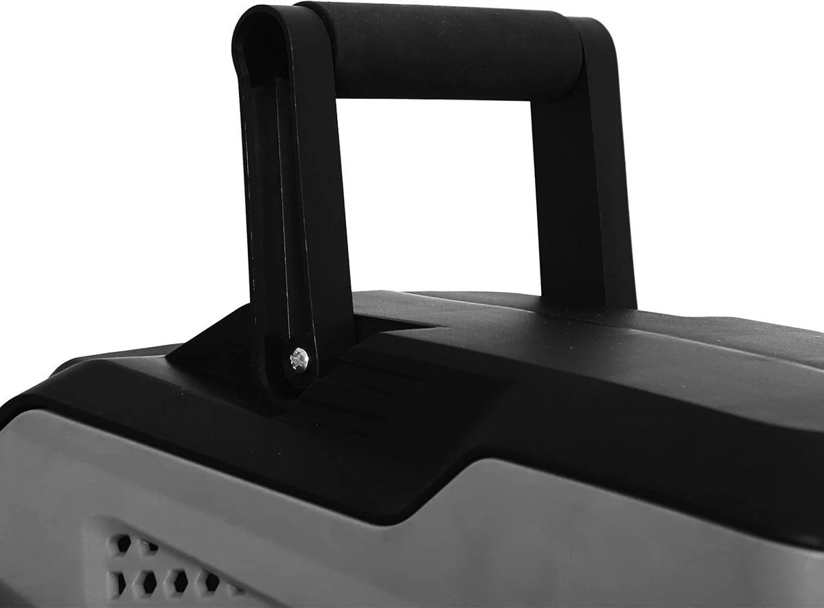 CoolHome Wandslangenbox 15 Meter + 1,5 Meter - Tuinslang Met Haspel- Slangenhouder 180° Draaibaar - Tuinslanghaspel Zwart - Grijs - Image 4