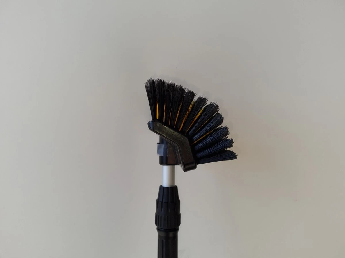 Zonnepanelen / Auto / Ramen Wassen Telescoopsteel Met Borstel Waterdoorlatende Wasborstel Met Telescopische Steel 4 Meter En Gardena Aansluiting / Wasborstel Met Uitschuifbare Telescoopsteel Met Waterdoorvoer - Image 5