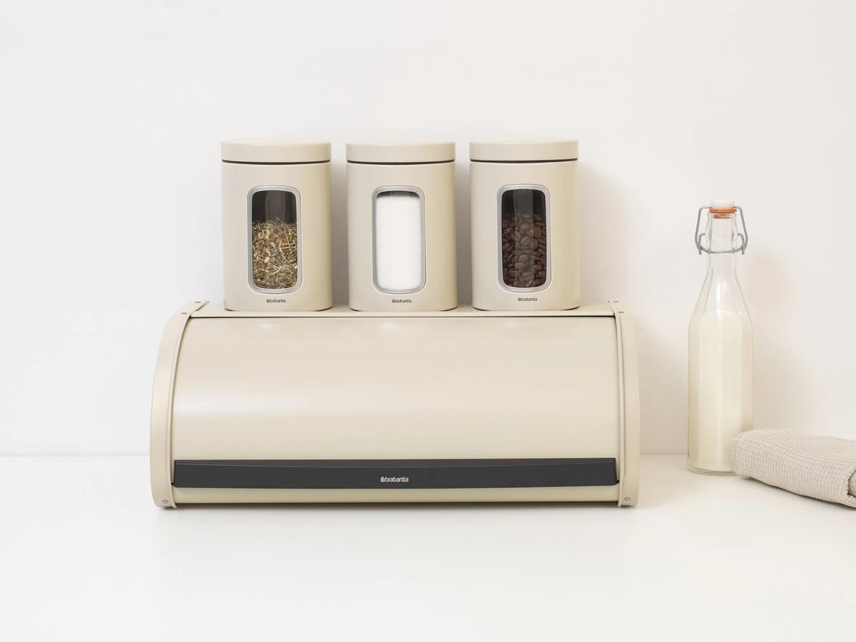 Brabantia Broodtrommel - Met Schuifdeksel - Soft Beige - Image 9