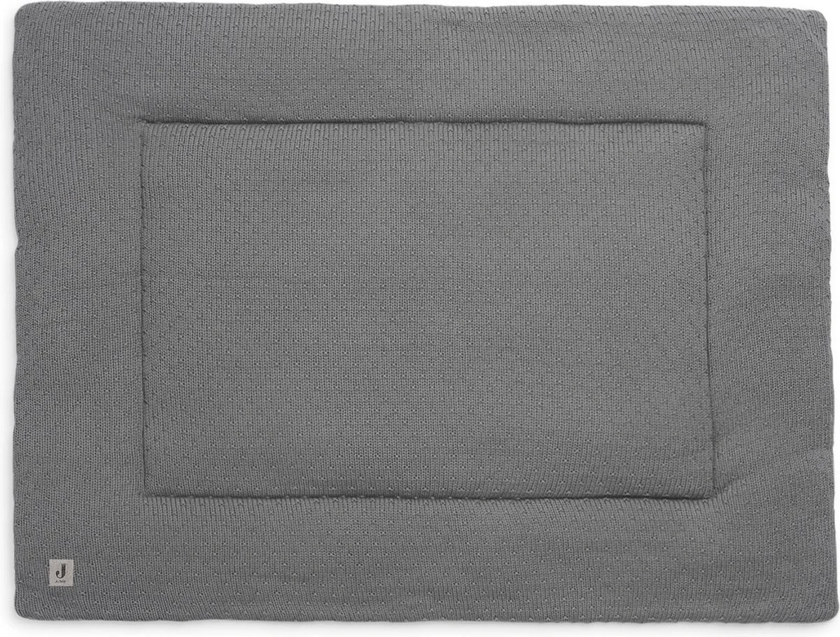 Jollein Boxkleed Bliss Knit 75x95cm - Storm Grey - Image 11