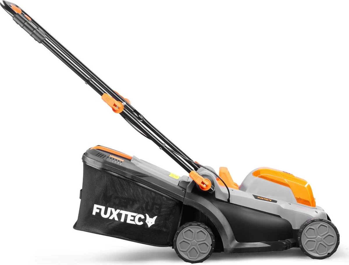 FUXTEC Grasmaaier Accu 40V (2x 20V) - Set Met Batterij (2x 2Ah) En Lader (2.4A Dubbellader) - Image 4