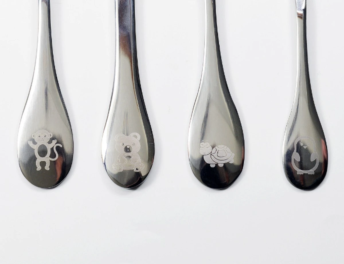 Kinderbestek Beestenboel - 4 Delig - Image 5