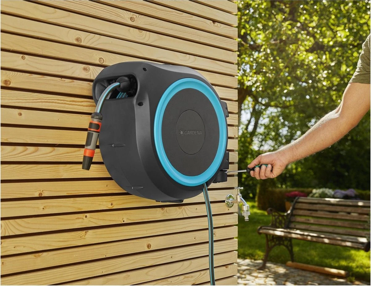 GARDENA - Wandslangenbox Slanghouder - RollUp M/L - 25 Meter - Ø 13 Mm - Image 10