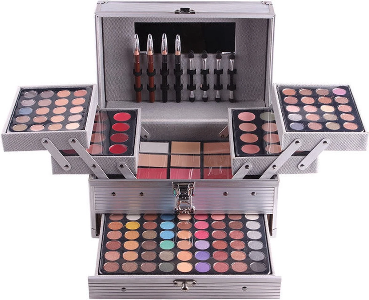 Professionele Make-up Koffer 132 Delig - Make Up Koffer Met Inhoud - Make Up Koffer Meisjes - Make Up Koffer Kinderen - Image 3