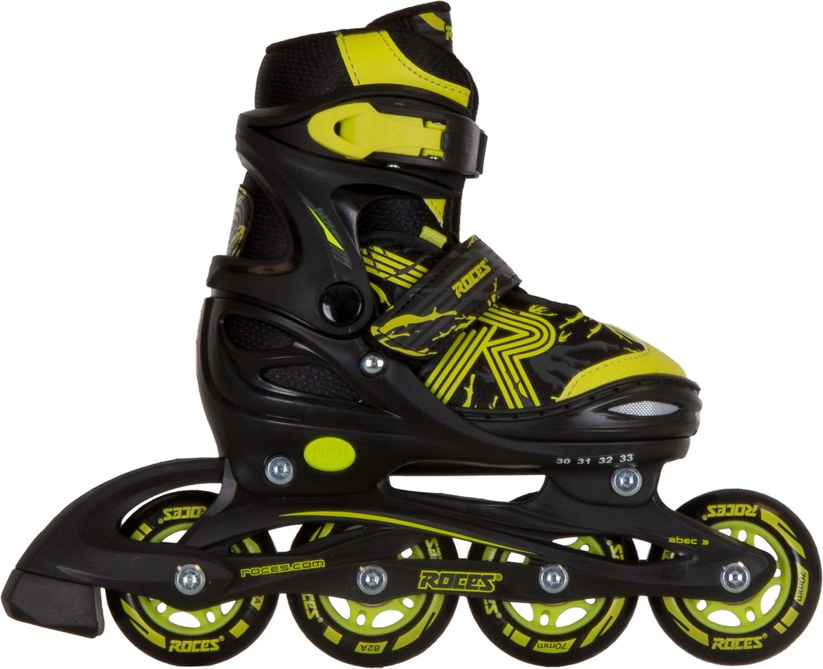 ROCES Inlineskates Kinderen JOKEY 3.0 BOY - Zwart/Groen 34-37 - Image 2