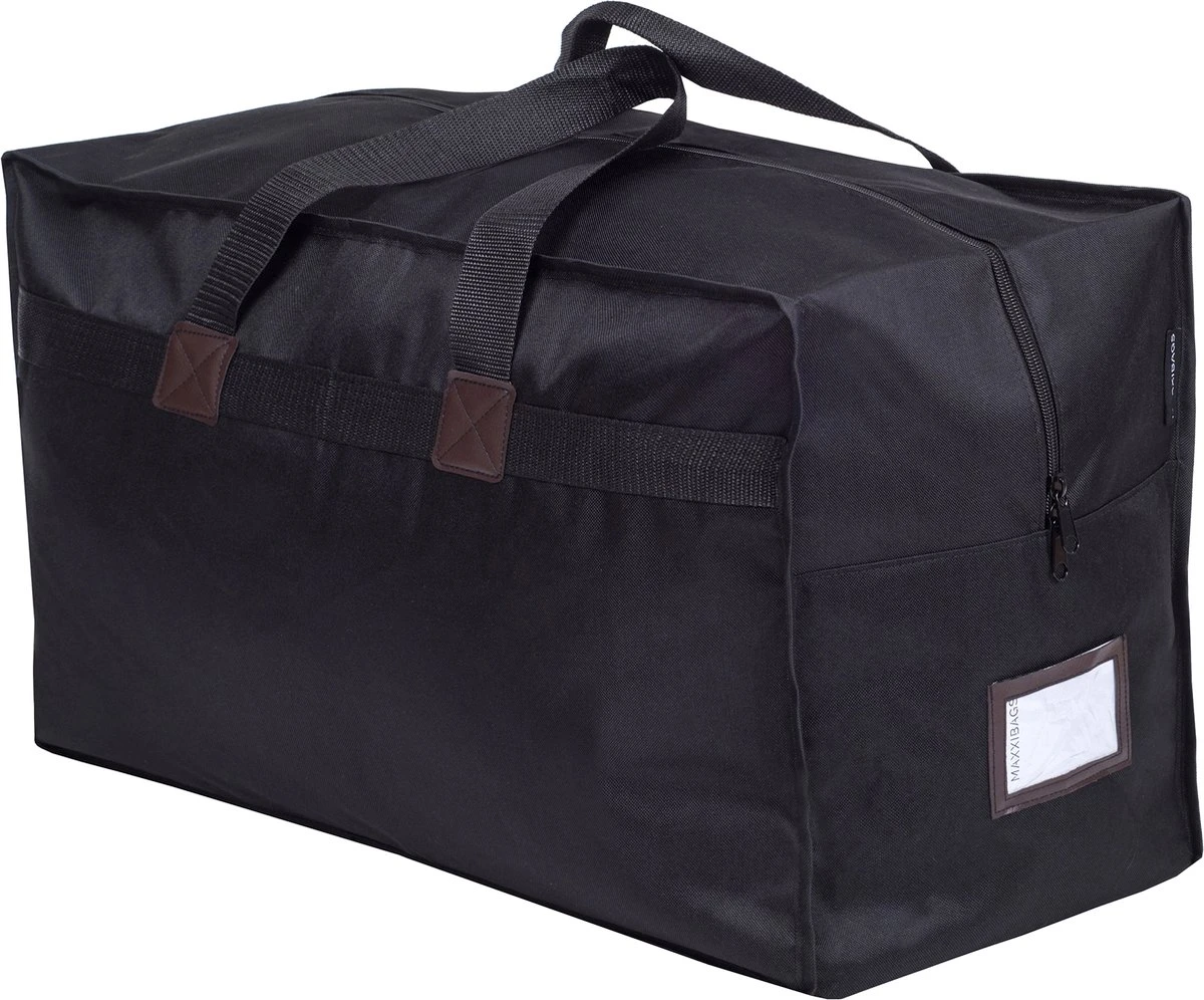 MAXXIBAGS - Set Van 3 (M/M/M) Opbergtas - Skitas - Skiën - Kledingzak - Reistas - Tassenset - Weekendtas - Voor Dekens/kussens/dekbedden - Organiser -Zwart - Afmeting: 40 X 70 X 35 - Image 6