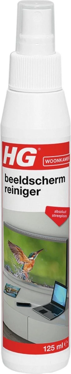 HG Beeldschermreiniger - 125ml - Absoluut Streeploos - Geschikt Voor Alle Schermen - Image 5