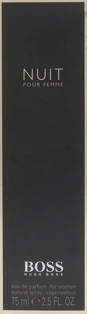 Hugo Boss Nuit 75 Ml - Eau De Parfum - Damesparfum - Image 5