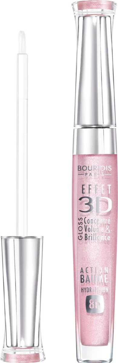 Bourjois Gloss Effet 3D Effect Lipgloss - 29 Rose Charismatic - Image 3